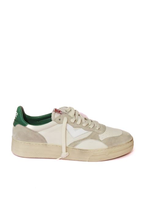 White/green hyper sneaker 4B12 | HYPER UU102-BIA/VERDE